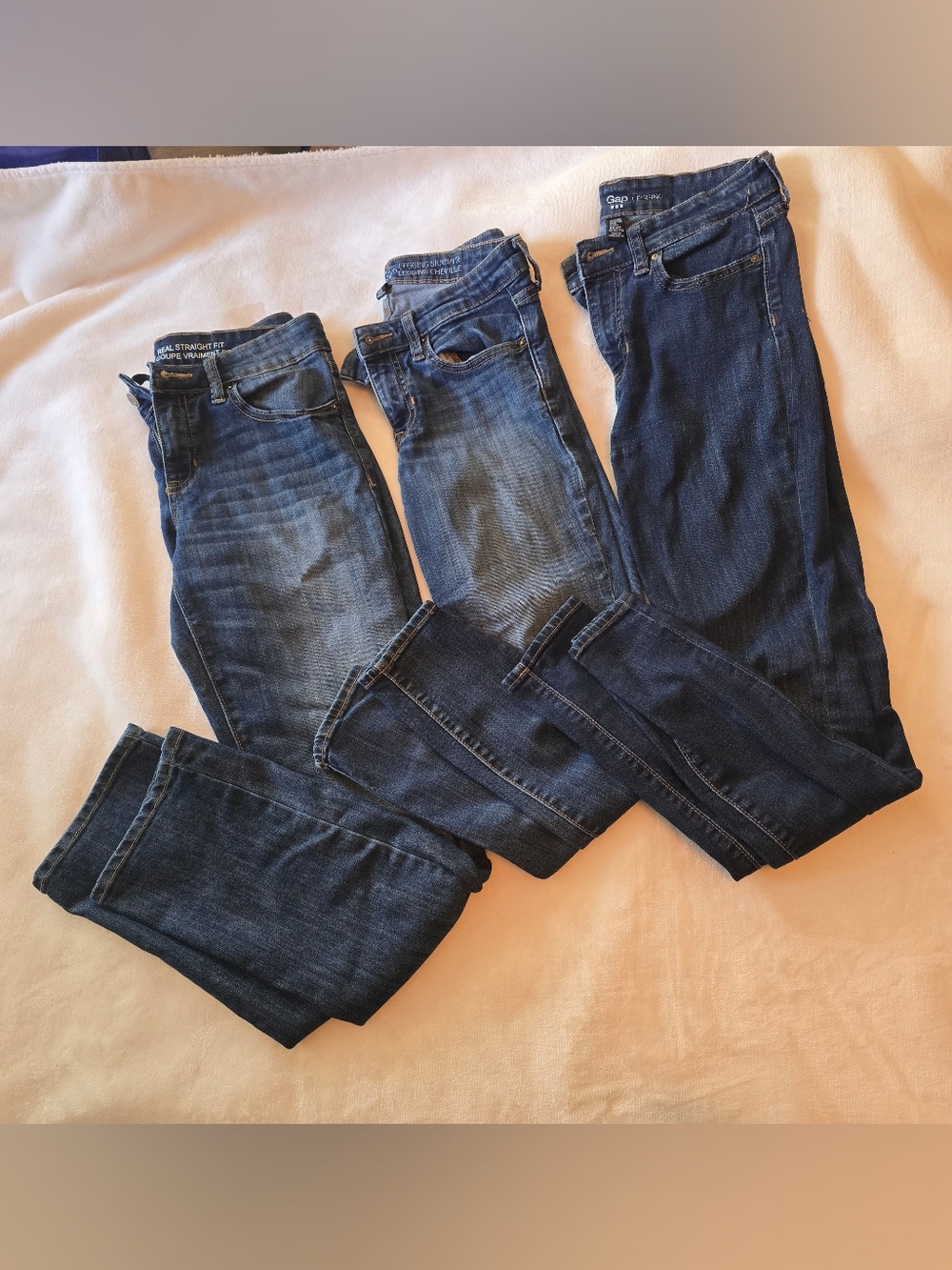 Lot Of 3 Gap Jeans - 26/2 R